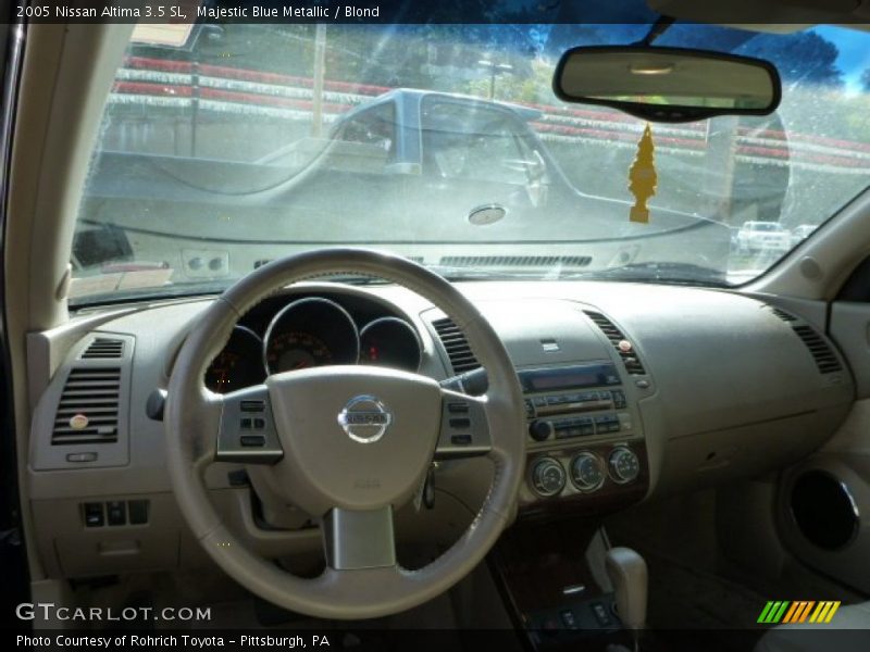 Majestic Blue Metallic / Blond 2005 Nissan Altima 3.5 SL