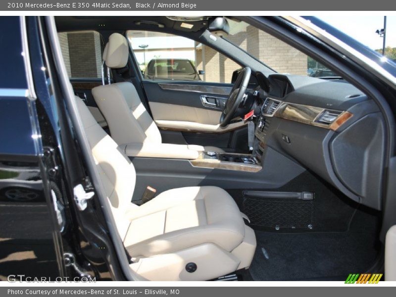 Black / Almond Beige 2010 Mercedes-Benz E 350 4Matic Sedan