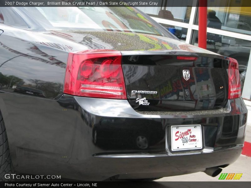 Brilliant Black Crystal Pearl / Dark Slate Gray/Light Slate Gray 2007 Dodge Charger