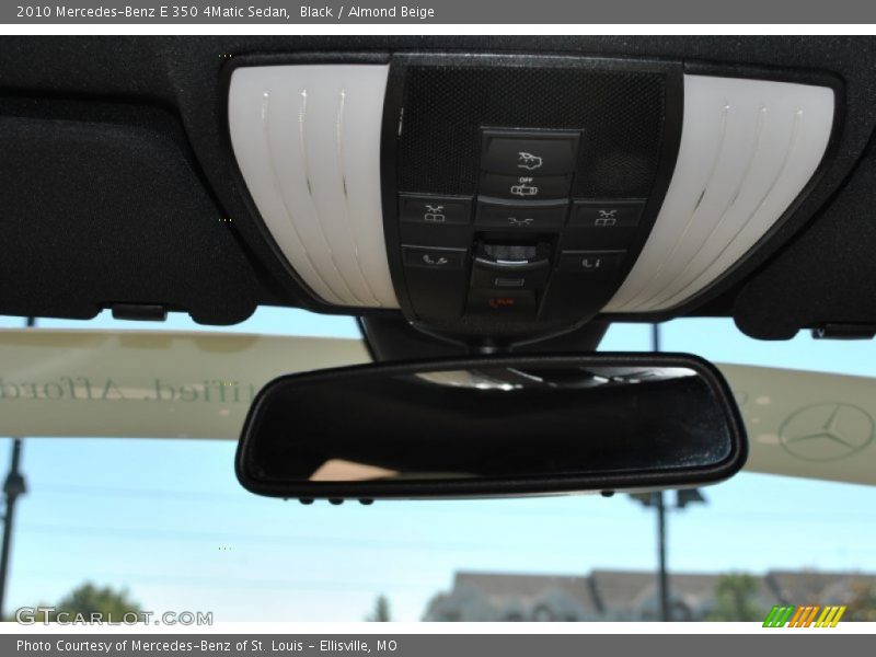 Black / Almond Beige 2010 Mercedes-Benz E 350 4Matic Sedan