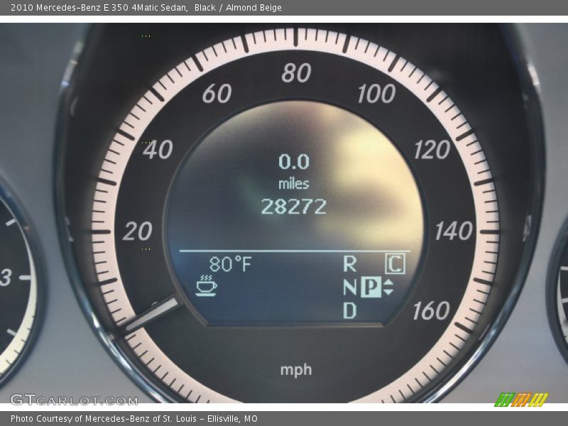 Black / Almond Beige 2010 Mercedes-Benz E 350 4Matic Sedan