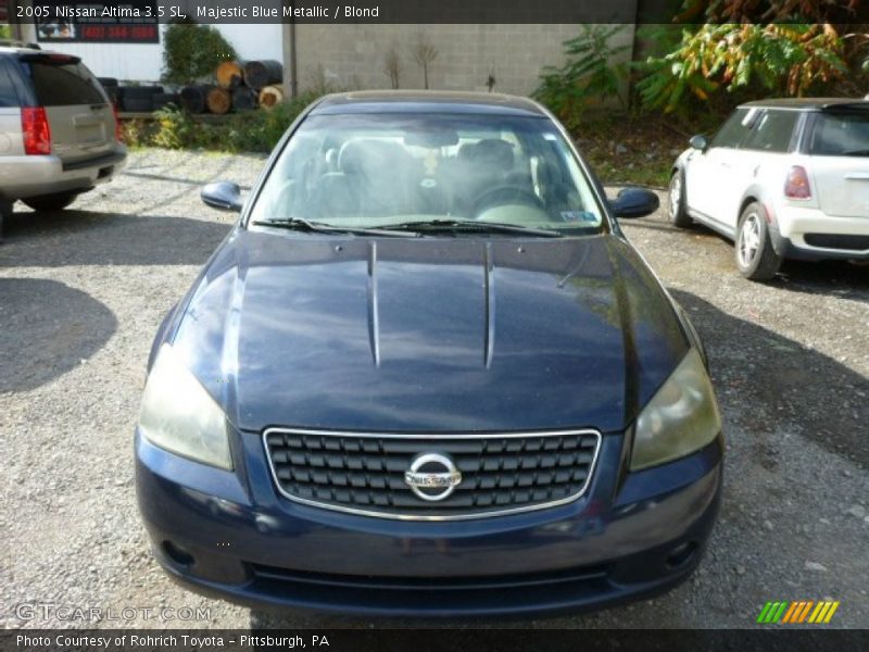 Majestic Blue Metallic / Blond 2005 Nissan Altima 3.5 SL