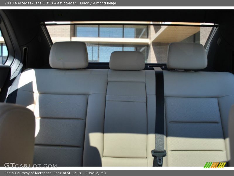 Black / Almond Beige 2010 Mercedes-Benz E 350 4Matic Sedan