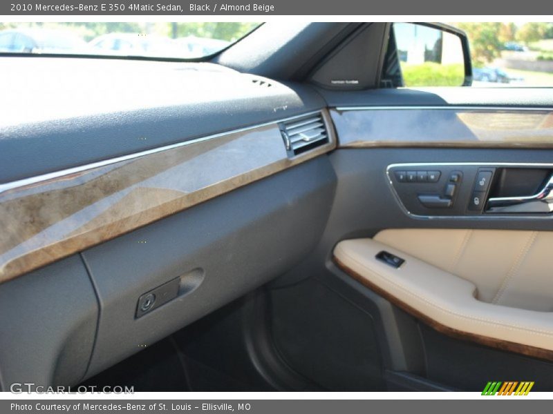 Black / Almond Beige 2010 Mercedes-Benz E 350 4Matic Sedan