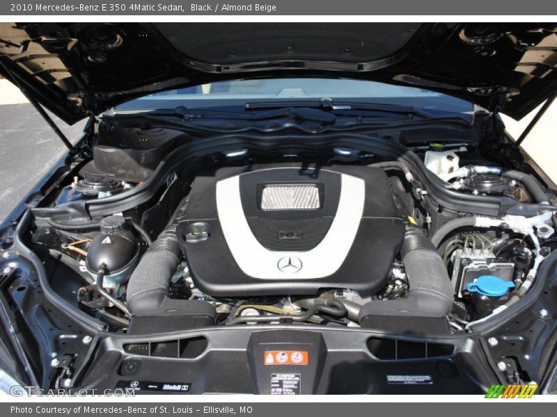 Black / Almond Beige 2010 Mercedes-Benz E 350 4Matic Sedan
