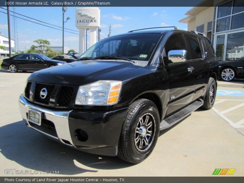Galaxy Black / Graphite/Titanium 2006 Nissan Armada LE
