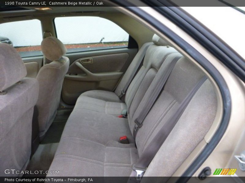 Cashmere Beige Metallic / Oak 1998 Toyota Camry LE