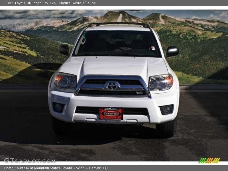 Natural White / Taupe 2007 Toyota 4Runner SR5 4x4