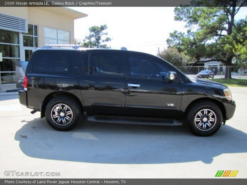 Galaxy Black / Graphite/Titanium 2006 Nissan Armada LE