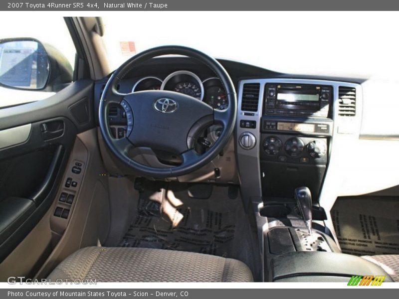 Natural White / Taupe 2007 Toyota 4Runner SR5 4x4