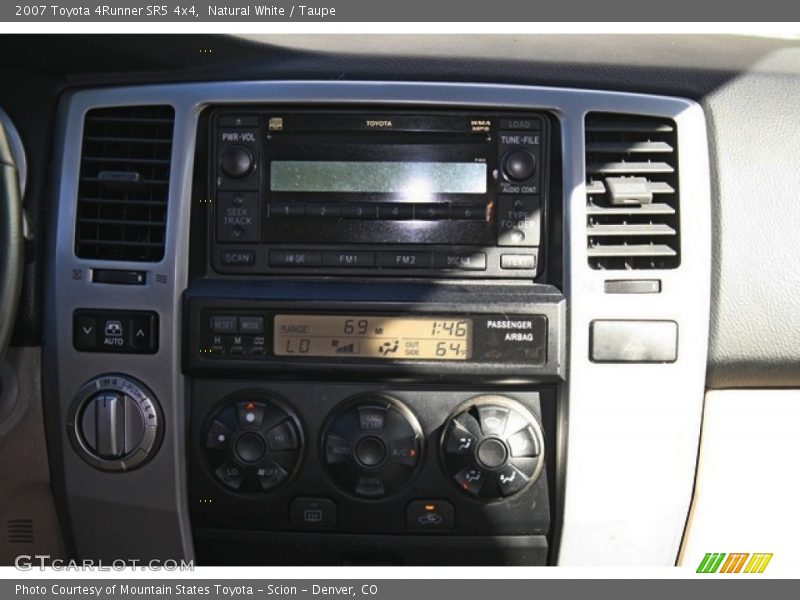 Natural White / Taupe 2007 Toyota 4Runner SR5 4x4