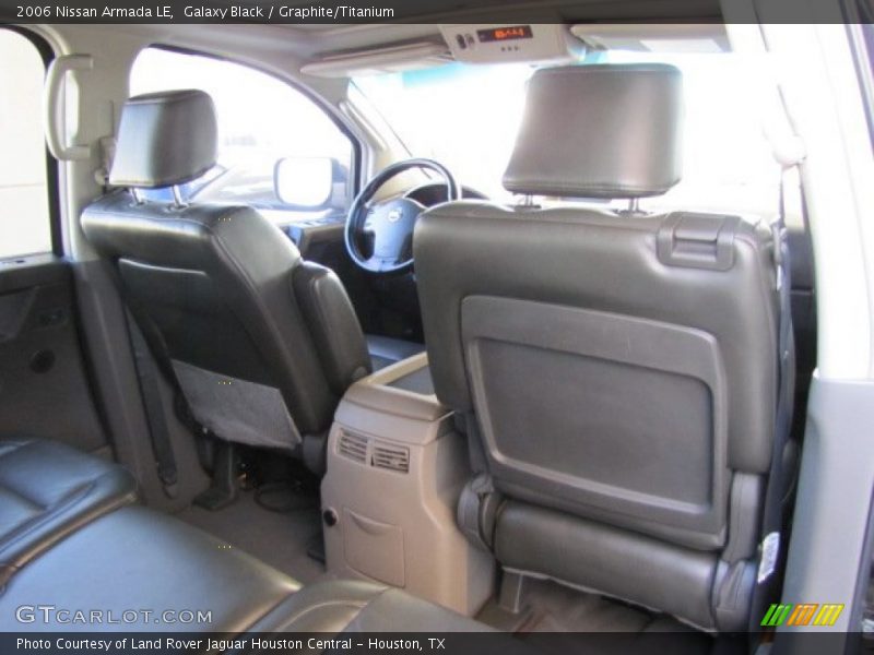 Galaxy Black / Graphite/Titanium 2006 Nissan Armada LE