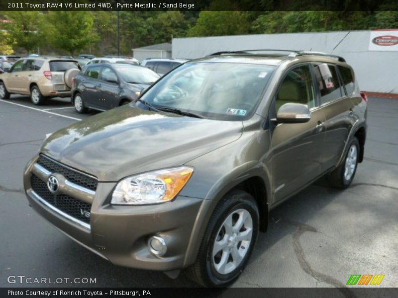 Pyrite Metallic / Sand Beige 2011 Toyota RAV4 V6 Limited 4WD