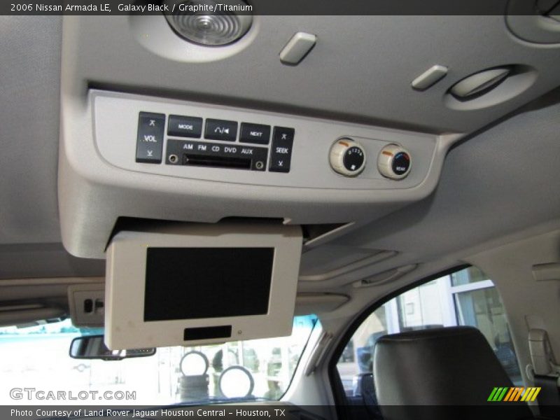 Galaxy Black / Graphite/Titanium 2006 Nissan Armada LE