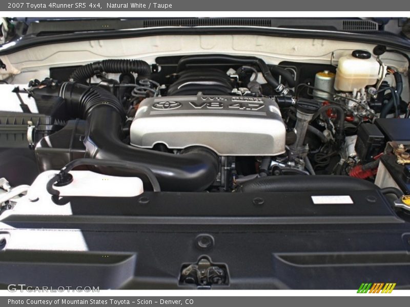 Natural White / Taupe 2007 Toyota 4Runner SR5 4x4