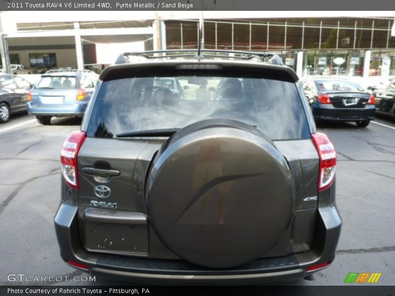 Pyrite Metallic / Sand Beige 2011 Toyota RAV4 V6 Limited 4WD