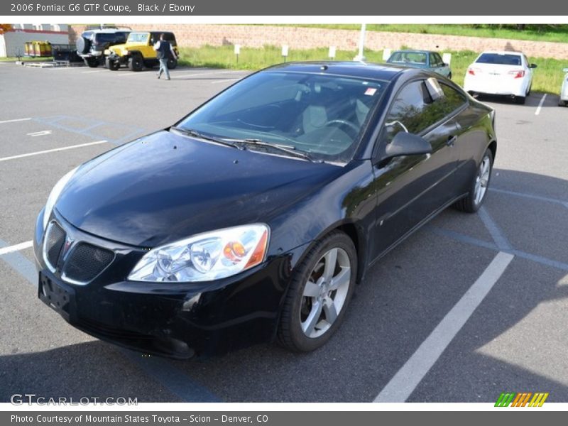 Black / Ebony 2006 Pontiac G6 GTP Coupe