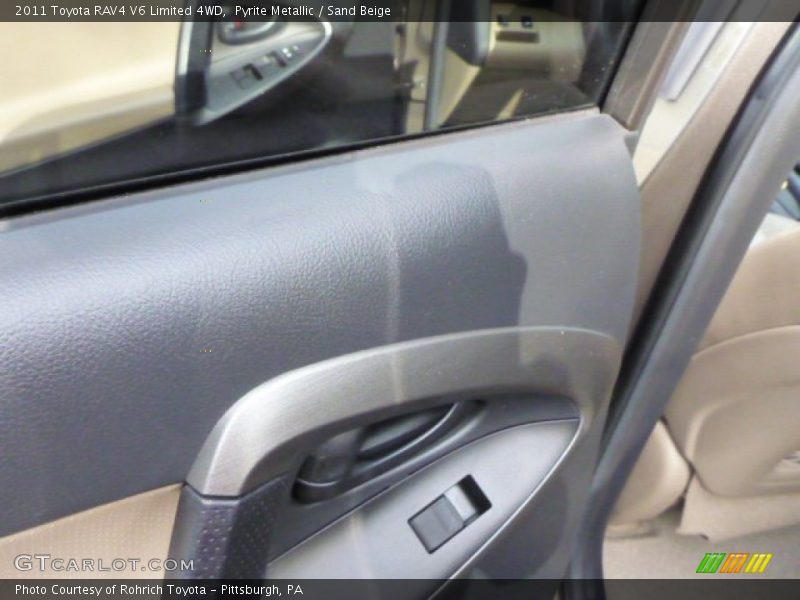 Pyrite Metallic / Sand Beige 2011 Toyota RAV4 V6 Limited 4WD