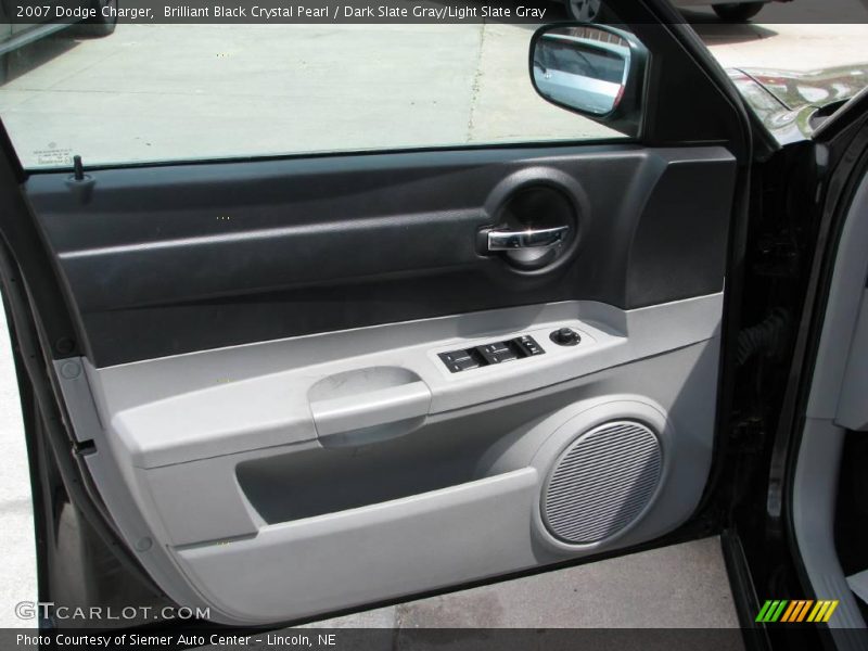 Brilliant Black Crystal Pearl / Dark Slate Gray/Light Slate Gray 2007 Dodge Charger