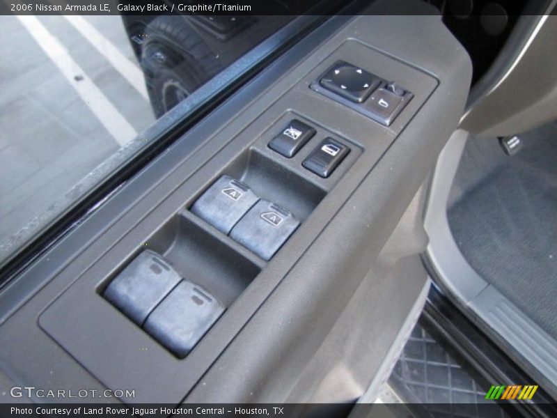 Galaxy Black / Graphite/Titanium 2006 Nissan Armada LE