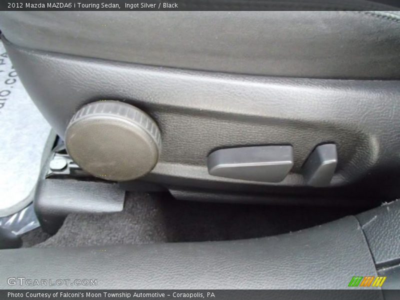 Ingot Silver / Black 2012 Mazda MAZDA6 i Touring Sedan