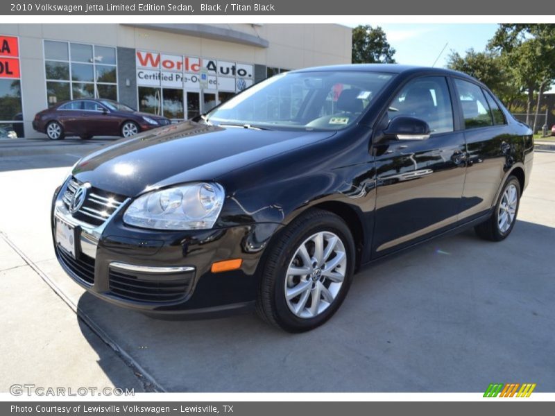 Black / Titan Black 2010 Volkswagen Jetta Limited Edition Sedan