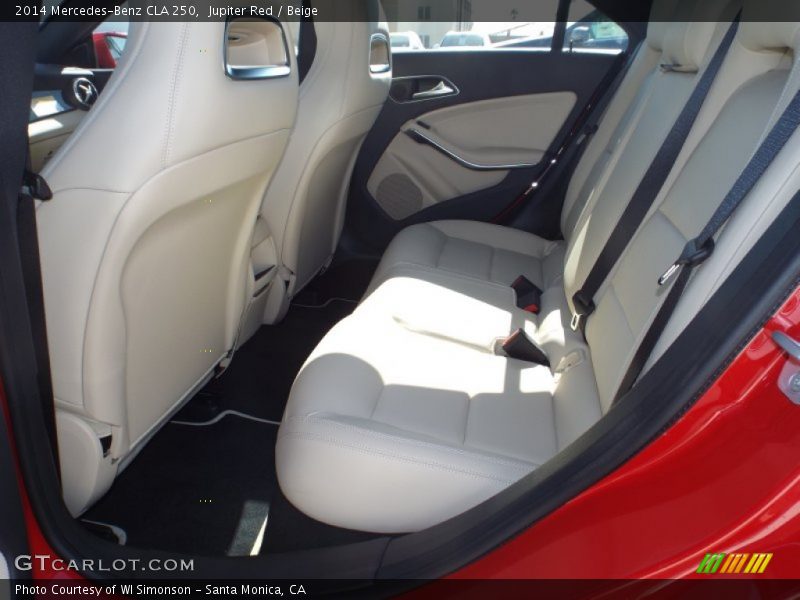 Jupiter Red / Beige 2014 Mercedes-Benz CLA 250