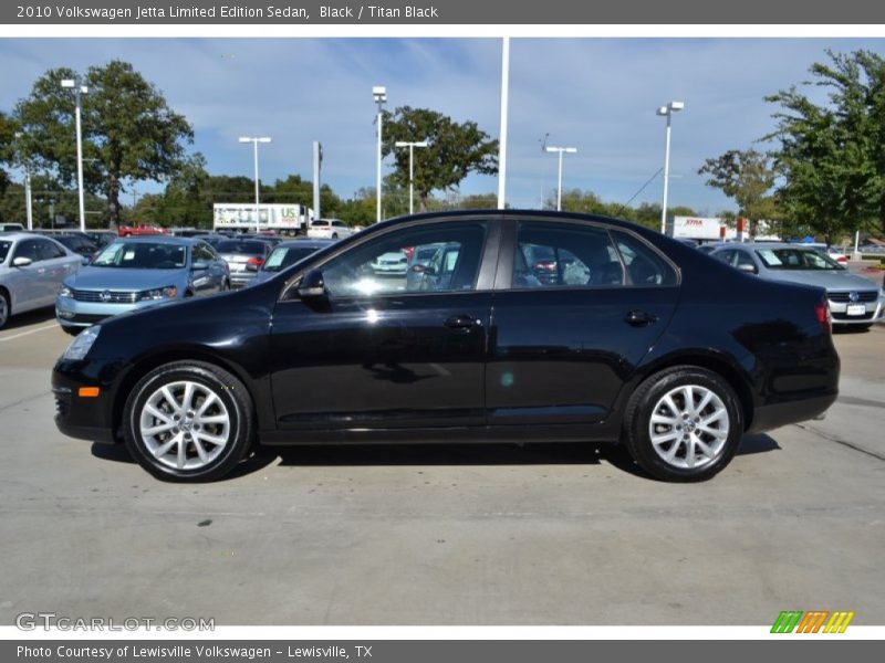 Black / Titan Black 2010 Volkswagen Jetta Limited Edition Sedan