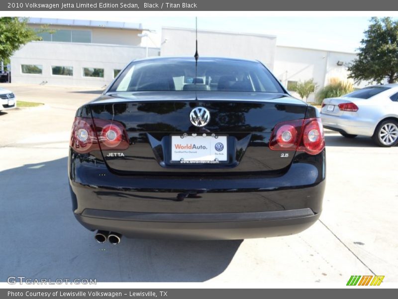 Black / Titan Black 2010 Volkswagen Jetta Limited Edition Sedan