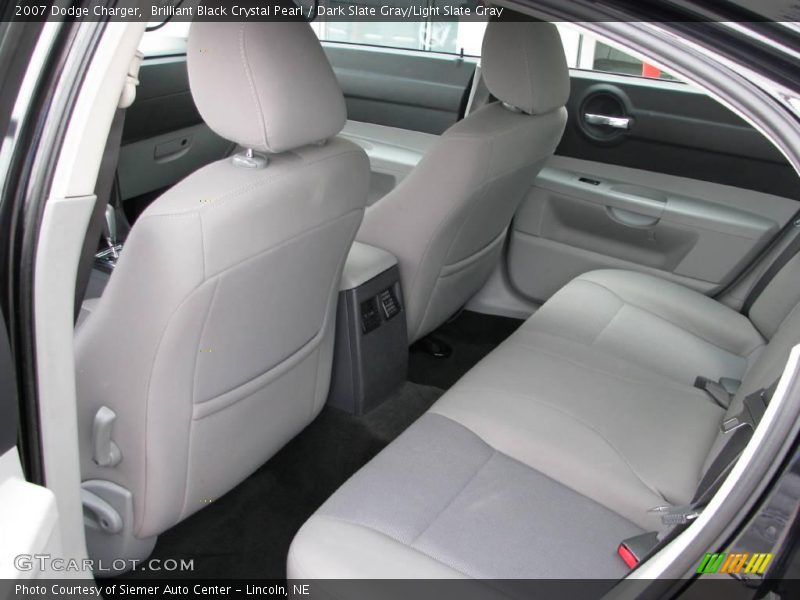 Brilliant Black Crystal Pearl / Dark Slate Gray/Light Slate Gray 2007 Dodge Charger