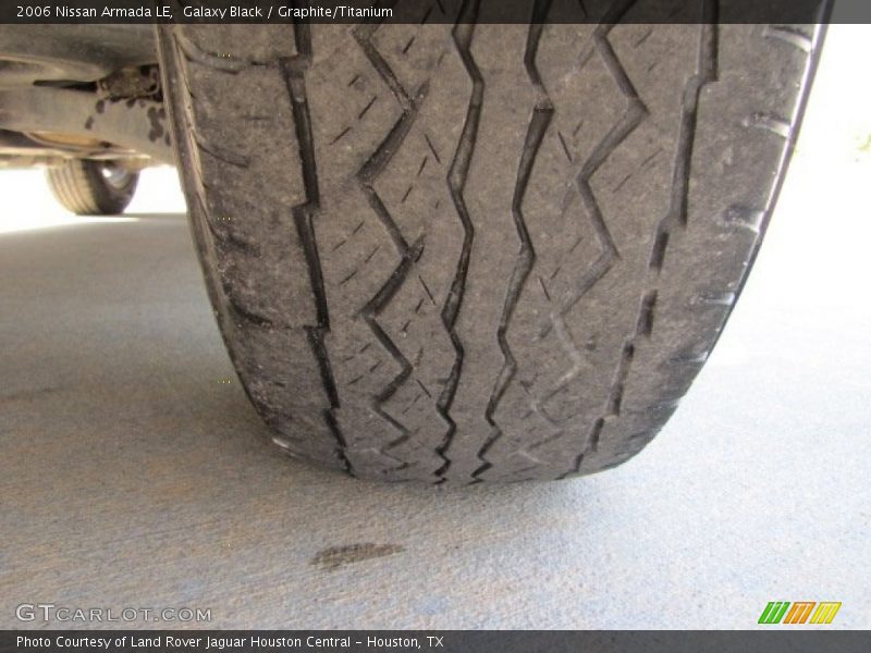 Galaxy Black / Graphite/Titanium 2006 Nissan Armada LE