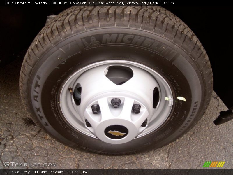  2014 Silverado 3500HD WT Crew Cab Dual Rear Wheel 4x4 Wheel