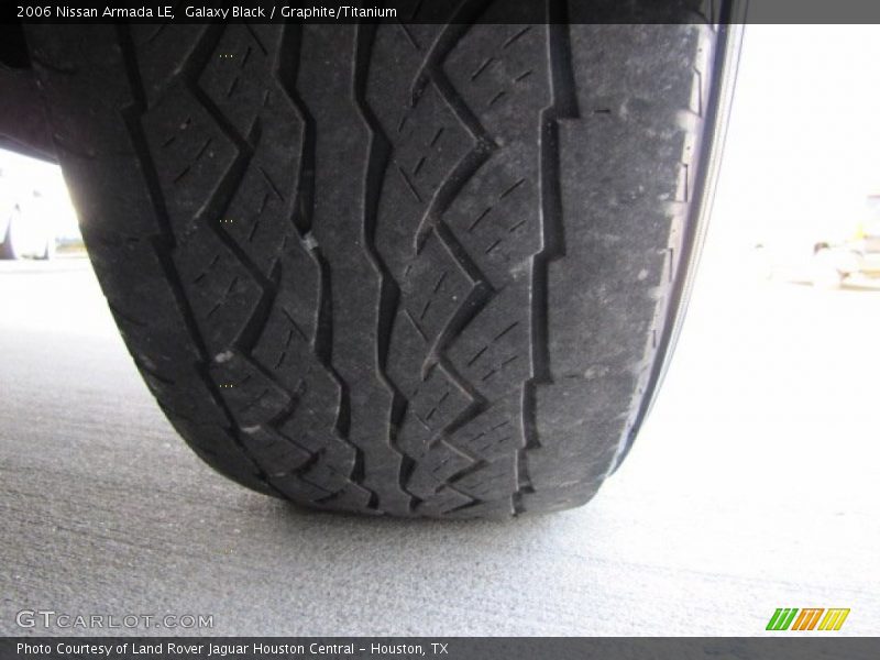 Galaxy Black / Graphite/Titanium 2006 Nissan Armada LE