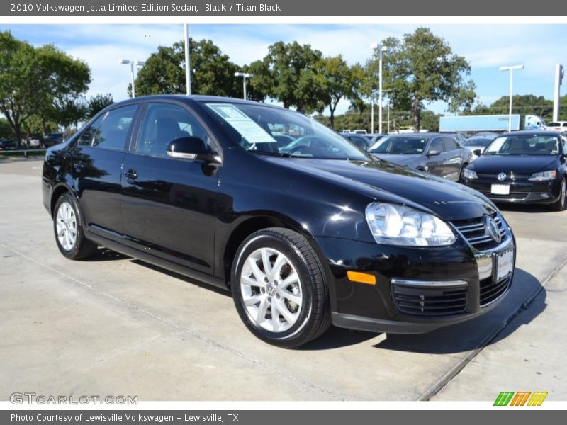 Front 3/4 View of 2010 Jetta Limited Edition Sedan