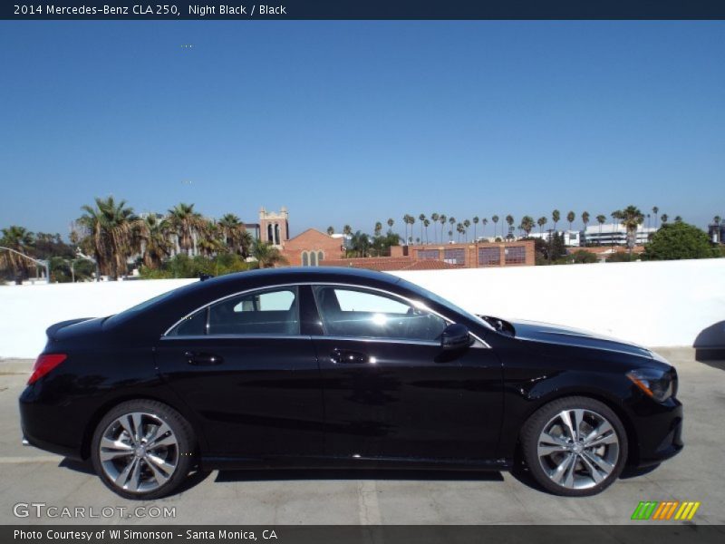 Night Black / Black 2014 Mercedes-Benz CLA 250