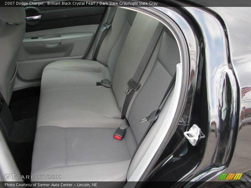 Brilliant Black Crystal Pearl / Dark Slate Gray/Light Slate Gray 2007 Dodge Charger