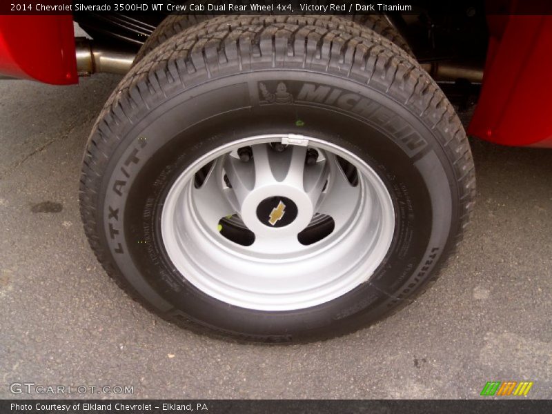  2014 Silverado 3500HD WT Crew Cab Dual Rear Wheel 4x4 Wheel