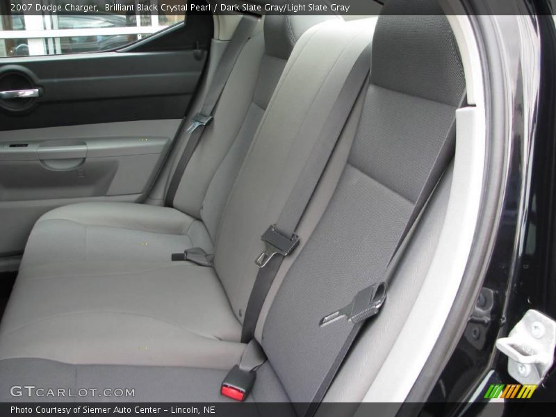 Brilliant Black Crystal Pearl / Dark Slate Gray/Light Slate Gray 2007 Dodge Charger