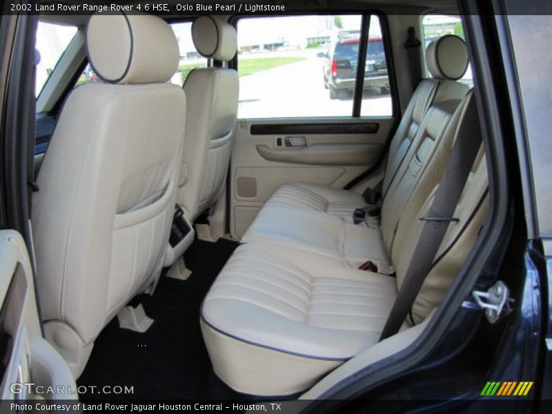 Oslo Blue Pearl / Lightstone 2002 Land Rover Range Rover 4.6 HSE