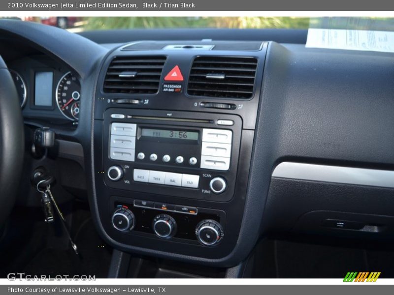 Black / Titan Black 2010 Volkswagen Jetta Limited Edition Sedan