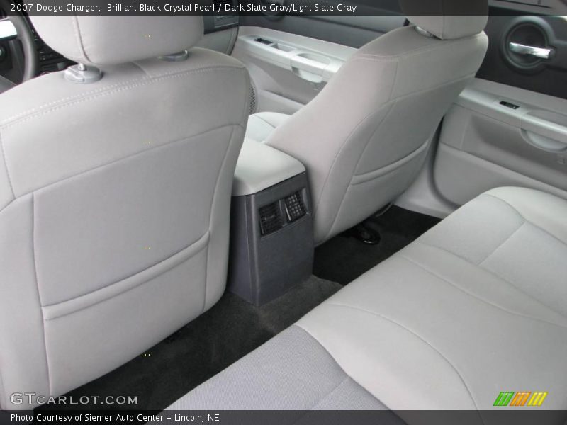 Brilliant Black Crystal Pearl / Dark Slate Gray/Light Slate Gray 2007 Dodge Charger