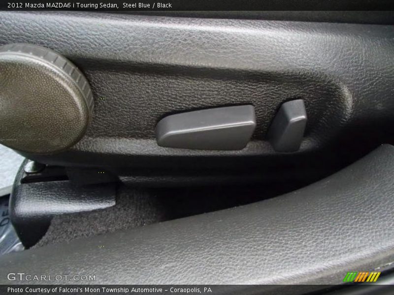 Steel Blue / Black 2012 Mazda MAZDA6 i Touring Sedan