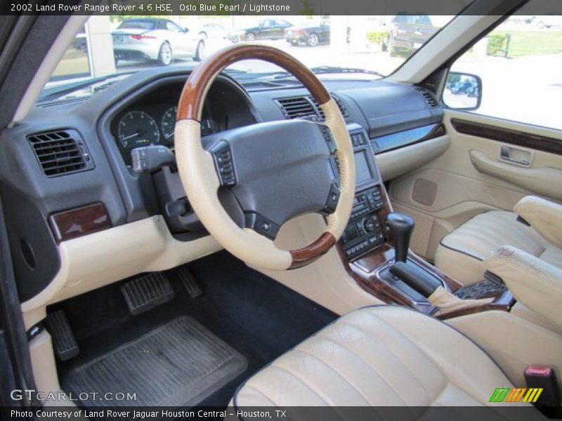  2002 Range Rover 4.6 HSE Lightstone Interior