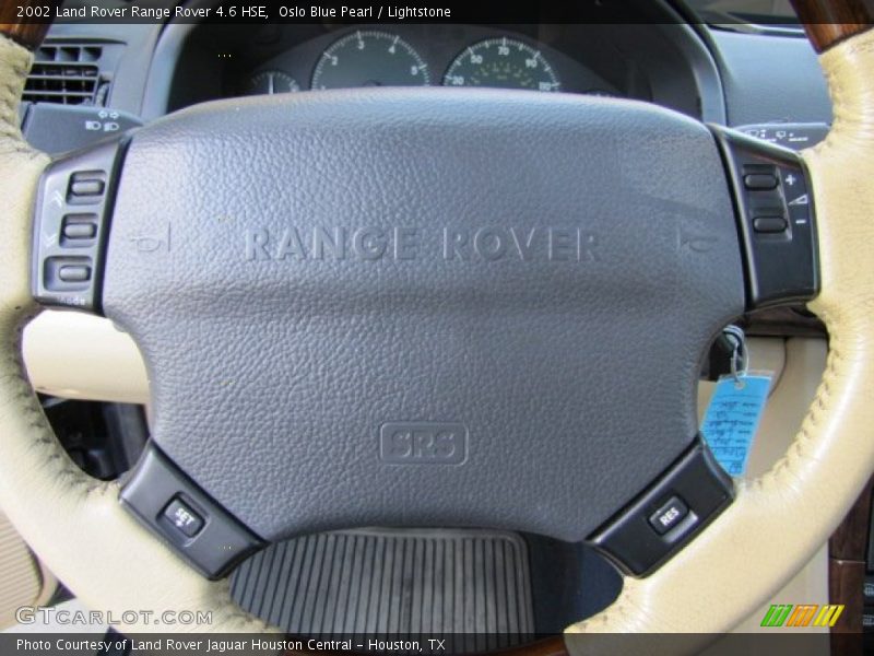 Oslo Blue Pearl / Lightstone 2002 Land Rover Range Rover 4.6 HSE