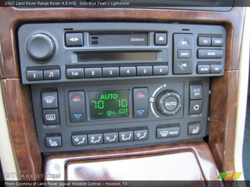 Oslo Blue Pearl / Lightstone 2002 Land Rover Range Rover 4.6 HSE