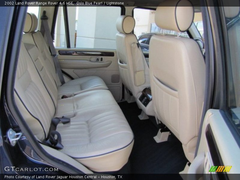 Rear Seat of 2002 Range Rover 4.6 HSE