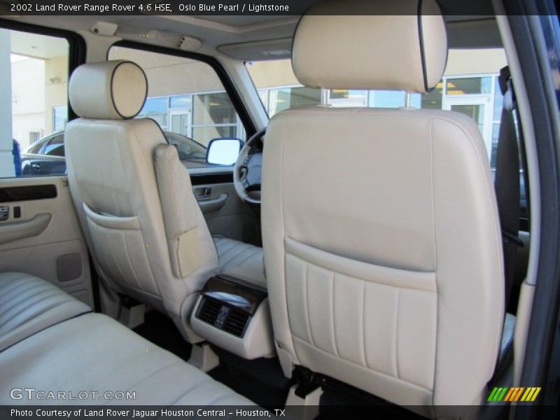 Oslo Blue Pearl / Lightstone 2002 Land Rover Range Rover 4.6 HSE