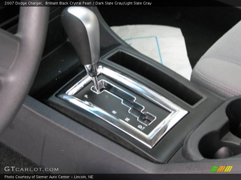 Brilliant Black Crystal Pearl / Dark Slate Gray/Light Slate Gray 2007 Dodge Charger