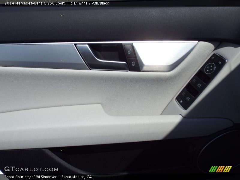 Polar White / Ash/Black 2014 Mercedes-Benz C 250 Sport