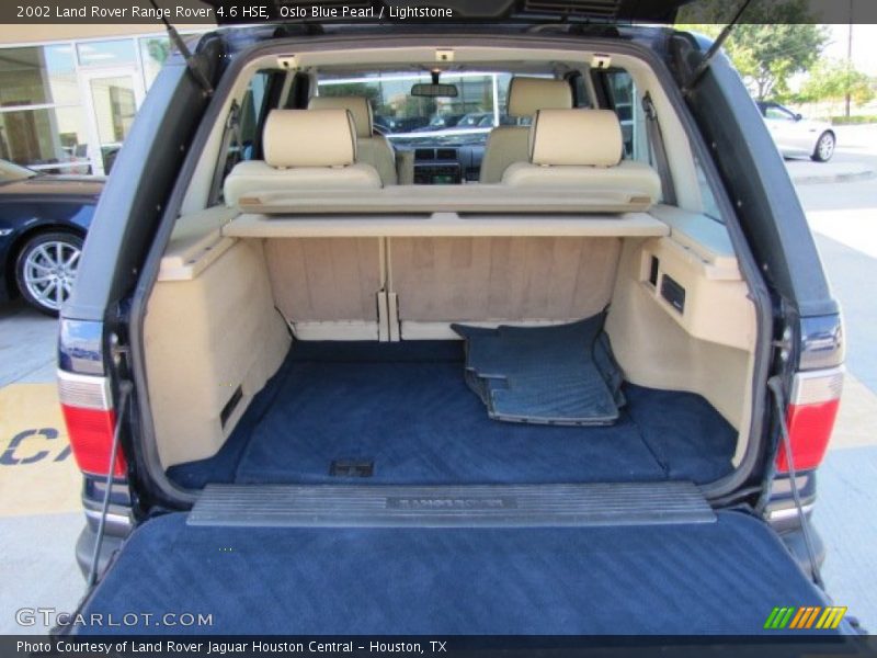  2002 Range Rover 4.6 HSE Trunk